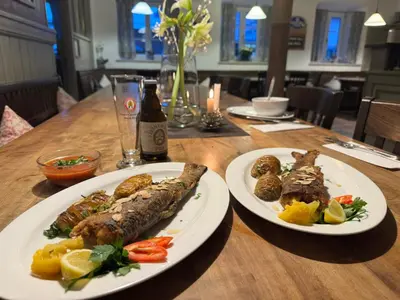Essen im Hotel oder in der Nähe