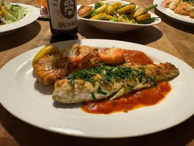 Essen im Hotel oder in der Nähe