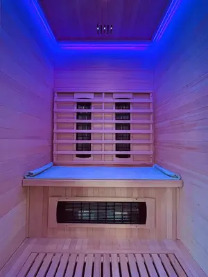 Grundriss der Unterkunft Peony 1 - Stilvolle Sauna-Oase im Herzen der Stadt