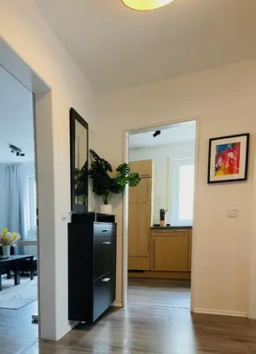 TV/Unterhaltungsangebot in der Unterkunft Top möblierte 2-Zimmer Wohnung, Zentrum Vilsbiburg, Sonniger Balkon, Garage, WLAN