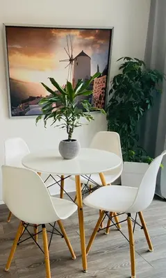 Ein Sitzbereich in der Unterkunft Top möblierte 2-Zimmer Wohnung, Zentrum Vilsbiburg, Sonniger Balkon, Garage, WLAN