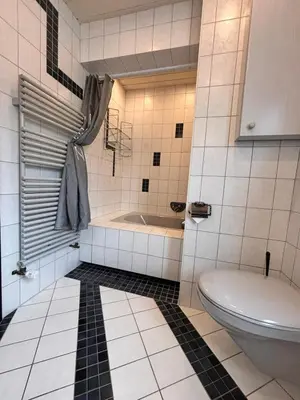 Ein Badezimmer in der Unterkunft Ferienwohnung Buronia 2