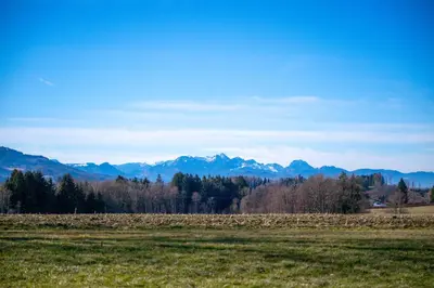 Naturlandschaft in der Nähe der Ferienwohnung
