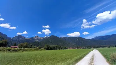 Naturlandschaft in der Nähe der Ferienwohnung