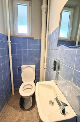 Ein Badezimmer in der Unterkunft Wohnung mit mehreren Zimmern im Schlachthofquartier - Ideal für Monteure