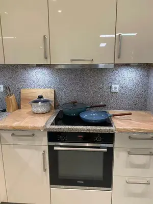 Küche/Küchenzeile in der Unterkunft Tegernsee Appartment, free parking