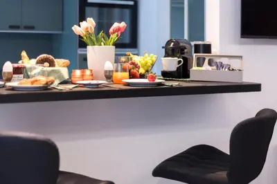 Essen in der Ferienwohnung oder in der Nähe