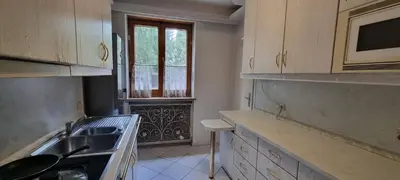 Küche/Küchenzeile in der Unterkunft Apartments München-Pasing
