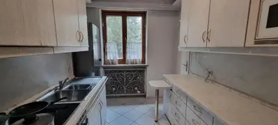 Küche/Küchenzeile in der Unterkunft Apartments München-Pasing