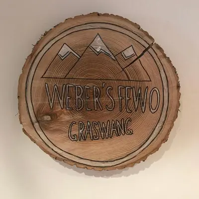 Ein Zertifikat, Auszeichnung, Logo oder anderes Dokument, das in der Unterkunft Weber´s Fewo ausgestellt ist