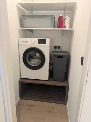 Grundriss der Unterkunft Sauna Apartment Adelina Bad Wörishofen