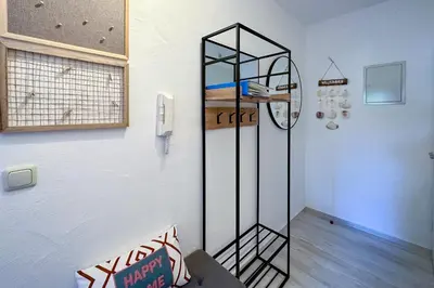 Ein Bett oder Betten in einem Zimmer der Unterkunft Chiemsee Flair