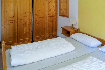 Ein Bett oder Betten in einem Zimmer der Unterkunft Seeliebe