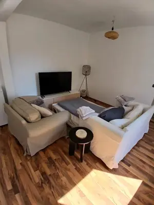 TV/Unterhaltungsangebot in der Unterkunft Modern & cozy 4-room apartment with charm