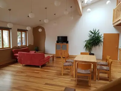 TV/Unterhaltungsangebot in der Unterkunft Der Staudenhof
