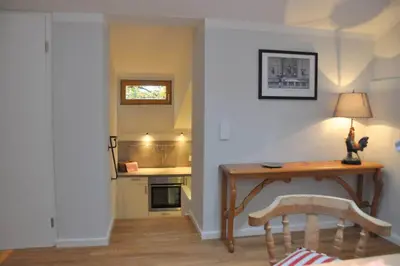 Küche/Küchenzeile in der Unterkunft Suite Nuss - Chalet Bergerhöh