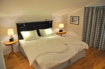 Ein Bett oder Betten in einem Zimmer der Unterkunft Suite Nuss - Chalet Bergerhöh