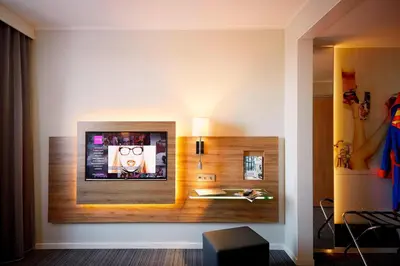 TV/Unterhaltungsangebot in der Unterkunft Moxy Munich Airport