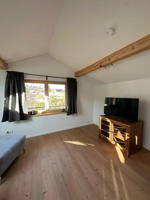 TV/Unterhaltungsangebot in der Unterkunft Ferienwohnung An der Leiten