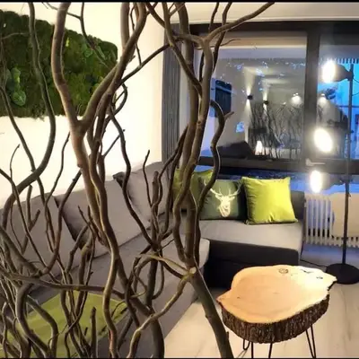 Moderne FeWo - Studio16 mit Bergblick