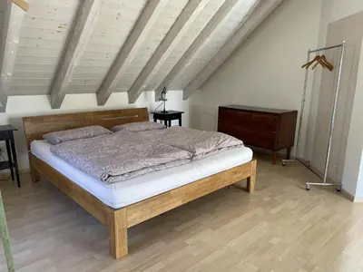 Ein Bett oder Betten in einem Zimmer der Unterkunft Maisonette Giggi