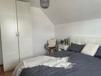 Ein Bett oder Betten in einem Zimmer der Unterkunft Appartement Morgensonne