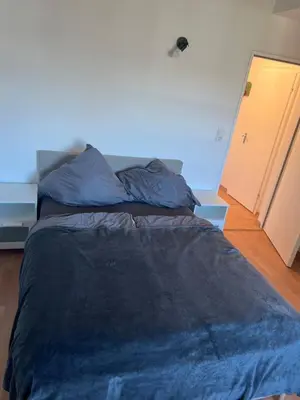 Ein Bett oder Betten in einem Zimmer der Unterkunft Bright and modern Apartment