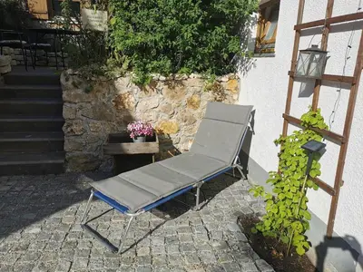 Grundriss der Unterkunft Gemütliches, helles, voll ausgestattetes Apartment mit Terrasse