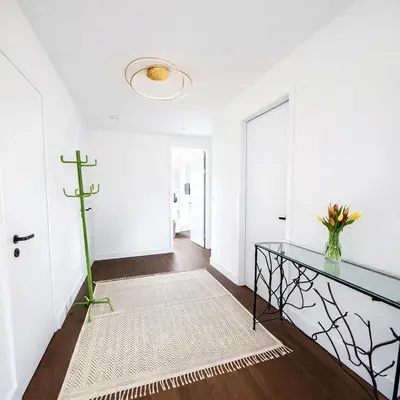 Ein Bett oder Betten in einem Zimmer der Unterkunft City Centre Roof Terrace Penthouse with Parking