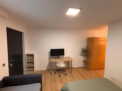 TV/Unterhaltungsangebot in der Unterkunft Modern studio