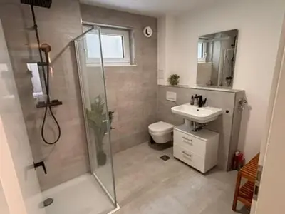 Ein Badezimmer in der Unterkunft Modern studio