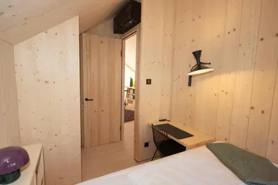 Grundriss der Unterkunft Geheimtipp - Das rote Holzhaus am See