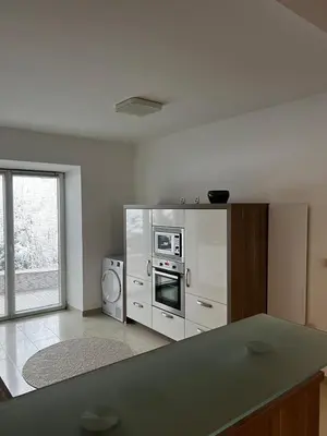 Küche/Küchenzeile in der Unterkunft Ferienwohnung Rössler