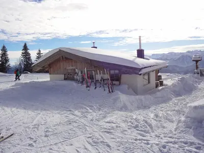 Ferienwohnung Benediktenwand im Winter