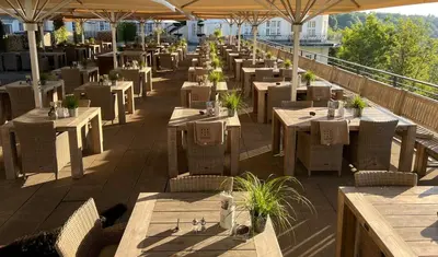 Ein Restaurant oder anderes Speiselokal in der Unterkunft Gasthof Rabenwirt