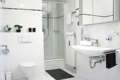 Ein Badezimmer in der Unterkunft Gipfeltraum