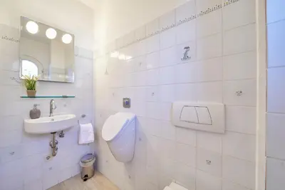 Ein Badezimmer in der Unterkunft Ferienwohnung Alpspitze