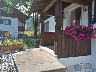 Ein Garten an der Unterkunft FeWo Steckenbergblick/Gästecard
