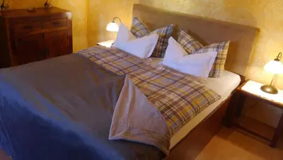 Ein Bett oder Betten in einem Zimmer der Unterkunft Villa Casa
