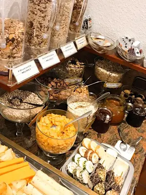 Essen im Hotel oder in der Nähe