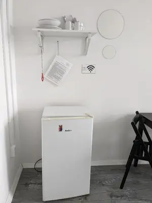 Küche/Küchenzeile in der Unterkunft PM-Rooms