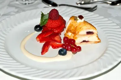 Essen im Hotel oder in der Nähe
