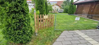 Ein Garten an der Unterkunft Nette's Ferienhaus
