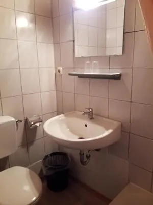 Ein Badezimmer in der Unterkunft Mama Leone