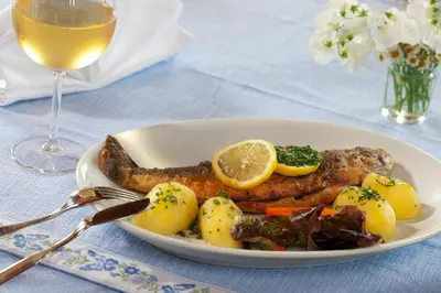 Essen in der Pension oder in der Nähe