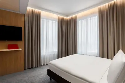 TV/Unterhaltungsangebot in der Unterkunft Holiday Inn Express Munich City West by IHG