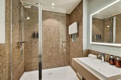Ein Badezimmer in der Unterkunft Residence Inn by Marriott Munich Central