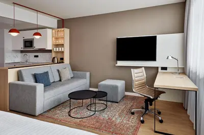 TV/Unterhaltungsangebot in der Unterkunft Residence Inn by Marriott Munich Central