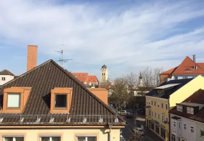 Das Gebäude in dem sich das Hotel befindet