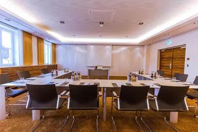Der Geschäftsbereich oder Konferenzraum in der Unterkunft Hotel Kandler
